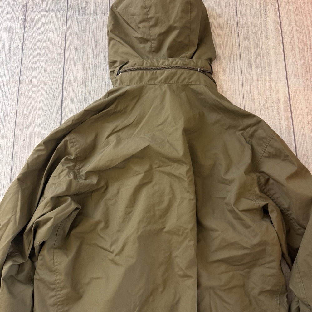 Patagonia Men's XL Olive Green Hooded H2No Rain Jacket Waterproof Hiking Shell - Picture 8 of 9